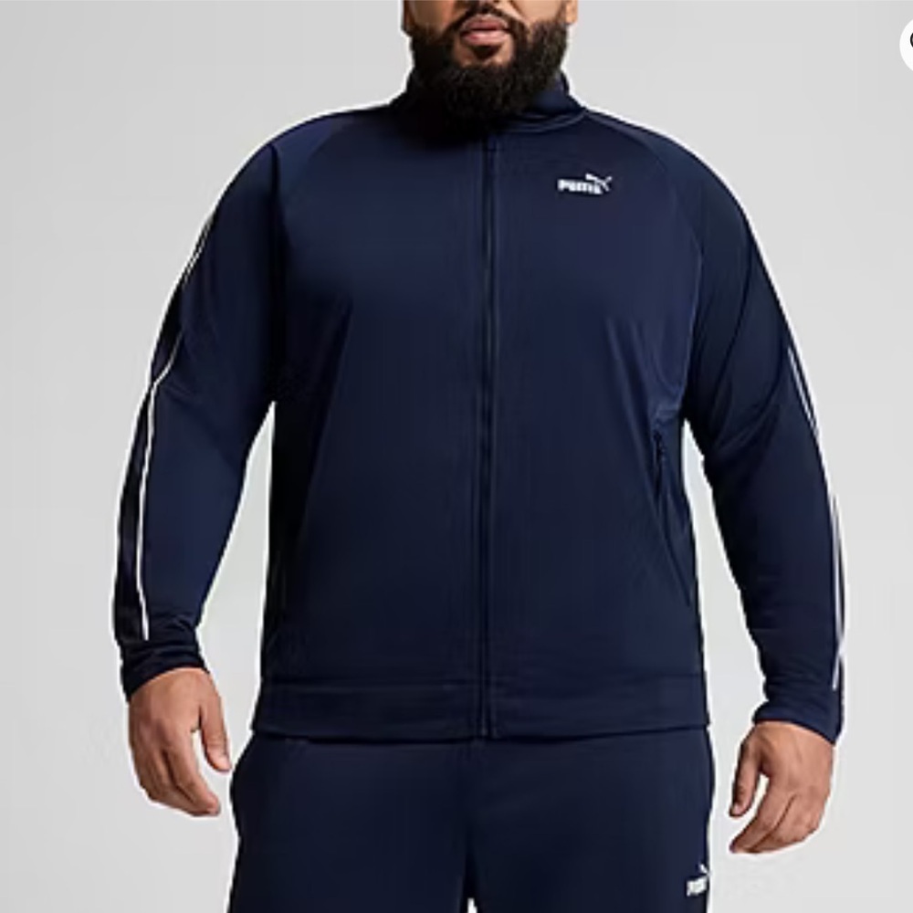 PUMA Men's Navy Track Jacket sz XL